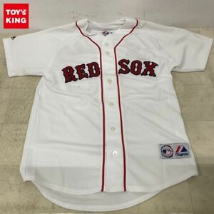 1 jpy ~ Major League MLB Boston red socks pine slope large .18 M size uniform 