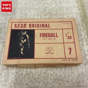 1円〜 ニットー 1/20 マシーネンクリーガー FIREBALL S.A.F.S space type