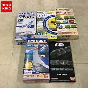 1円〜 未開封含 バンダイ Bトレインショーティー 新幹線500系 のぞみ Aセット 特急ラピート STAR WARS/フォースの覚醒号 他