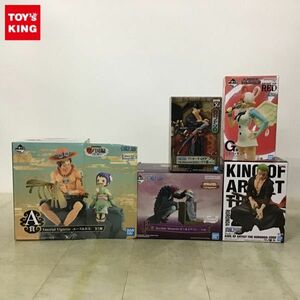 1円〜 未開封含 ONE PIECE 一番くじ ワノ国編 第二幕 A賞 Emorial Vignette A賞 エース＆お玉、KING OF ARTIST ゾロ ワノ国 等