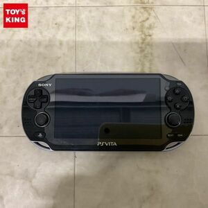 1 jpy ~ operation verification / the first period . settled box less PS VITA PCH-1000 black body 
