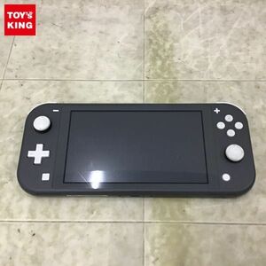 1 jpy ~ operation verification / the first period . settled box less Nintendo Switch Lite body HDH-001 gray 