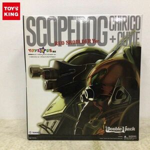 1円〜 やまと 1/12 装甲騎兵ボトムズ スコープドッグ レッドショルダー Ver. + キリコ・キュービー アクションフィギュア ダブルセット