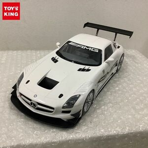 1円〜 ジャンク 箱無 ミニチャンプス 1/18 メルセデスベンツ SLS AMG GT3