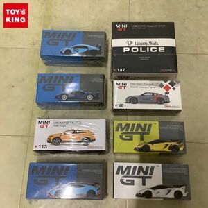 1円〜 未開封 MINI-GT 1/64 フォード GT Mk II フォード パフォーマンス LHD ランボルギーニ ウラカン STO Blu Laufey RHD 他