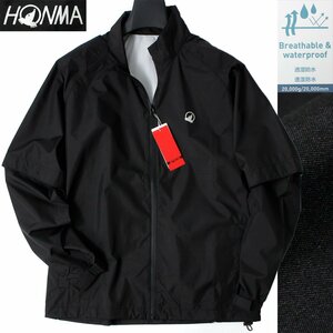  новый товар весна лето HONMA Honma Golf 2WAY specification непромокаемая одежда жакет мужской M Honma GOLF короткий рукав водоотталкивающий водонепроницаемый водостойкий выдерживает давление воды 20000mm *CL2410A
