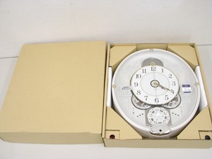 SEIKO　セイコー　壁掛け時計　RE570W　電波時計　からくり時計