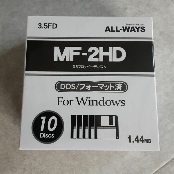 3.5インチ フロッピーディスク MF-2HD 10枚パック ALLWAYS
