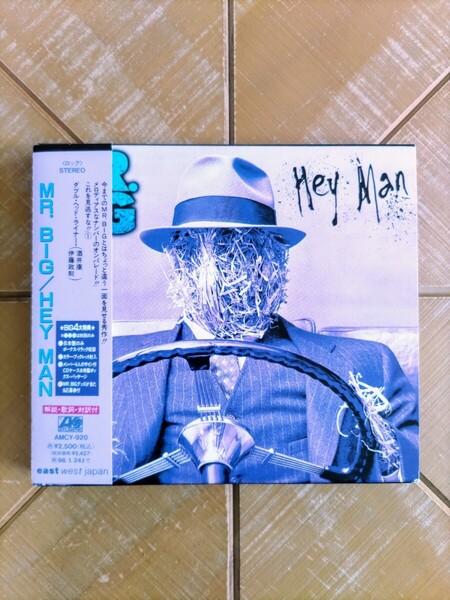 MR.BIG ミスター・ビッグ CD「HEY MAN」(BIG 4大特典(初回のみの特典)カラーブックレット付・サイン付CDケース&特製ボックスパッケージ)