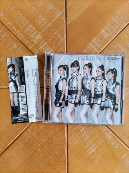 ℃-ute キュート CD 「超WONDERFUL!⑥」(初回生産限定盤 CD+DVD) Hello! Project・ハロプロ