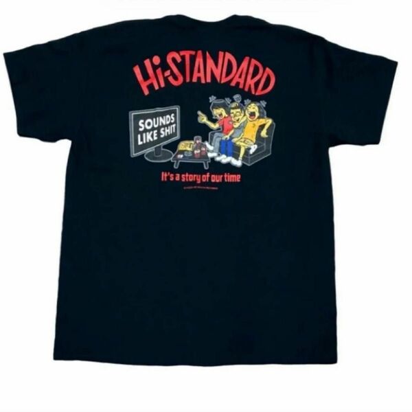 Hi-STANDARD SLS TEE BLACK Lサイズ