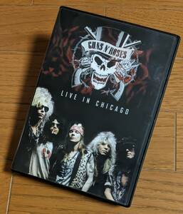 送料無料即決　Guns N' Roses / Live In Chicago　廃盤ライブDVD　プレス盤です　ガンズ・アンド・ローゼズ