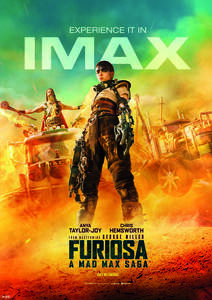 映画　マッドマックス フュリオサ IMAX 入場者特典 ポスター A3 送料無料
