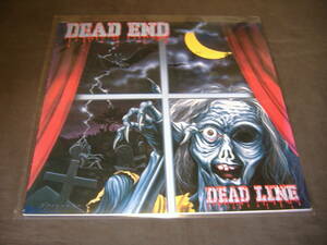 【中古LP】DEAD END/デッド・エンド「DEAD LINE」【JAPANEASE METAL/ジャパメタ/再生確認済】
