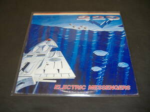 【中古LP】220VOLT「ELECTRIC MESSENGERS」【プレスシート付/promo/ジャケ痛みアリ/北欧メタル/80年代メタル/80smetal/再生確認済】