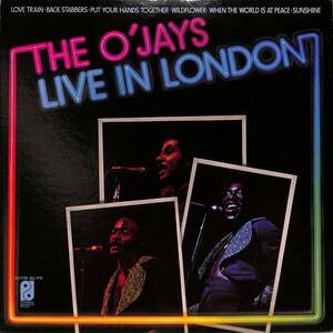 A00594402/LP/オージェイズ (THE OJAYS)「The OJays Live In London (1974年・ECPM-80-PH・ソウル・SOUL・ディスコ・DISCO)」