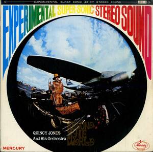 A00581764/LP/クインシー・ジョーンズ楽団「クインシー・ジョーンズのビッグバンド・ジャズ・世界旅行」
