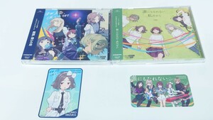 * girls band klai* theme music CD2 pieces set * beautiful goods *toge not equipped toge have *