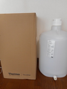 Thermo Scientific Nalgene 8319-0130narugen. plug attaching round bin capacity 50L PP made labo wear experiment research unused goods 