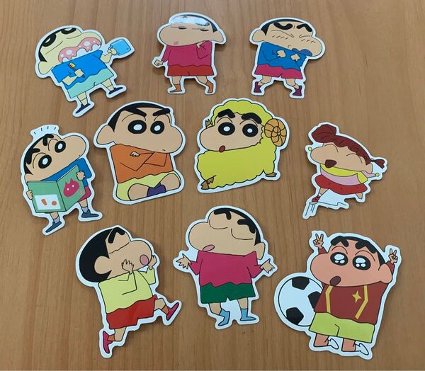 クレヨンしんちゃん ステッカー シール 10枚セット