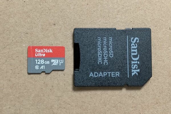 Sandisk Ultra 128GB MicroSD カード 1枚