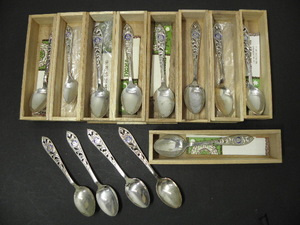 94 silver made SILVER spoon 200g together / rotary Club raw piece clock shop silver product silver 