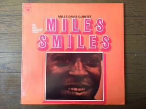 Miles Davis Quintet - Miles Smiles / Wayne Shorter、Herbie Hancock、Ron Carter、Tony Williams / Columbia CBS US盤LP手書刻印！美盤
