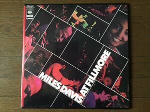 Miles Davis at Fillmore / Steve Grossman、Chick Corea、Keith Jarrett、Dave Holland、Jack DeJohnette、Airto/ CBS Sony 国内盤2LP美盤