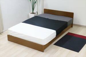  бесплатная доставка простой дизайн полуторная кровать карман пружина с матрацем светло-коричневый 