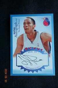 Tayshaun Prince 2003-04 Skybox Autographs Autographs #132/200 