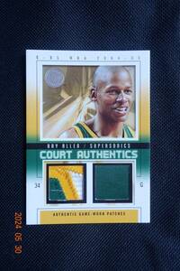 Ray Allen 2004-05 Flair E-XL Court Authentic Patches #07/22