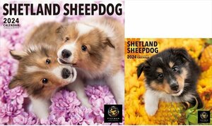  новый товар sheto Land * овца собака PICTWAN (pikto one ) календарь DOG [L версия ][S версия ] комплект 2024 год календарь 24CL-50023L-50042S