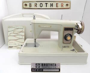 [... магазин ] Brother швейная машина BROTHER HA2-B149 инструкция по эксплуатации есть Showa Retro бытовая техника подлинная вещь для бытового использования прямой линия швейная машина (M0601-120)