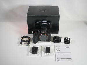 [aa355] SONY α7Ⅳ ILCE-7M4 body beautiful goods shutter 11597 times strap unused one owner use item 
