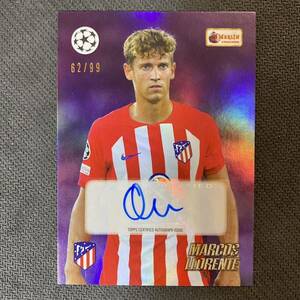 2023-24 Topps Merlin Heritage Marcos Llorente Auto Atletico de Madrid /99 直筆サインカード マルコス・ジョレンテ