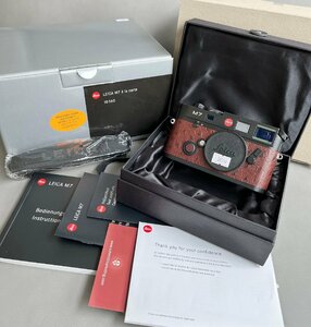 【美品】Leica/ライカ M7 0.58 フィルムカメラボディ 10560 番号一致元箱付き
