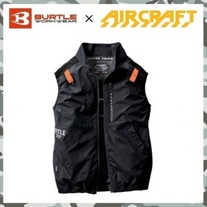 【 新品 送料無料 】 M バートル BURTLE エアー クラフト AIR CRAFT 空調服 ベスト AC2014 2024 モデル ブラック