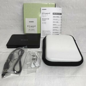 ＣＡＳＩＯ ＥＸ－ｗｏｒｄ データプラス８ 電子辞書 カシオ ＸＤ－Ｕ９８５０ 黒 ブラック 単三電池使用 電化製品/233