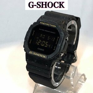 ＣＡＳＩＯ Ｇ－ＳＨＯＣＫ 腕時計 黒 マーブル カシオ ジーショック ３２２９ ＤＷ－５６００ＷＳ ブラック 時計/269