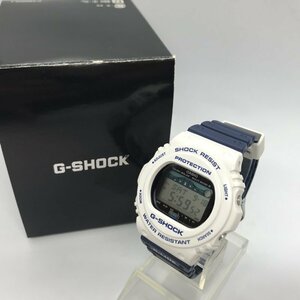 ＣＡＳＩＯ Ｇ－ＳＨＯＣＫ Ｇ－ＬＩＤＥ ＧＷＸ－５７００Ｓ カシオ タフソーラー 電波時計 腕時計 ホワイト ブルー 白 時計/252