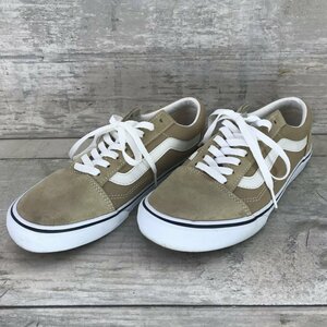 ＶＡＮＳ ＯＬＤ ＳＫＯＯＬ ＤＸ ローカットスニーカー バンズ オールドスクール ２７ｃｍ ベージュ メンズ 靴/232