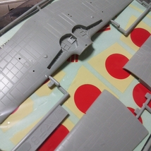 アリイ 1/48 4式戦闘機 疾風_画像4