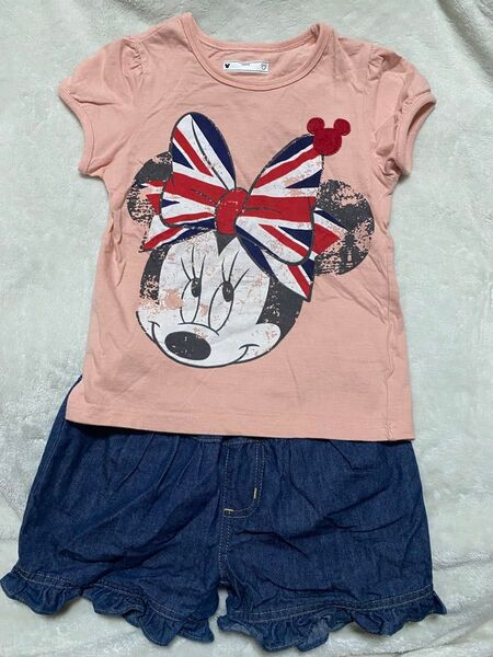 ミニーマウス Tシャツ ディズニー / ショートパンツ