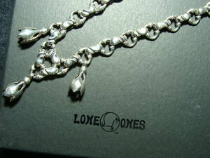 LONE ONES Lone Ones *tia-z3tia bell long S necklace * SV925 silver long silver g deep 