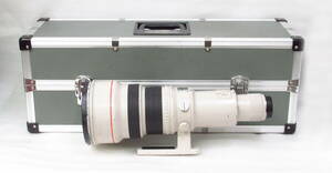 送料込み CANON LENS EF 600mm 1:4 L ULTRASONIC ジャンク 専用ケース付 / キヤノン キャノン 一眼レフ用レンズ USM