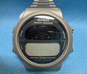 【美品】CASIO 「MOON GRAPH GMW-60」カシオ　　ムーングラフ　腕時計　希少　レア　008