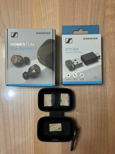 【極美品】MOMENTUM True Wireless 4 限定色 + BTD600 + シリコンカバー