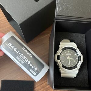 G-SHOCK カシオ CASIO 腕時計 腕時計ケース Gショック　5444/5524 未使用　新品　ホワイト　ソーラー