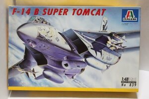 ▽★ ITALERI イタレリ 1/48 F-14 B SUPER TOMCAT スーパー トムキャット プラモデル 839