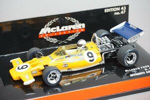 ミニチャンプス PMA 1/43 McLaren FORD マクラーレン フォード M19 モナコGP D.ハルム 1971#9 マクラーレンコレクションNO.47 530714309